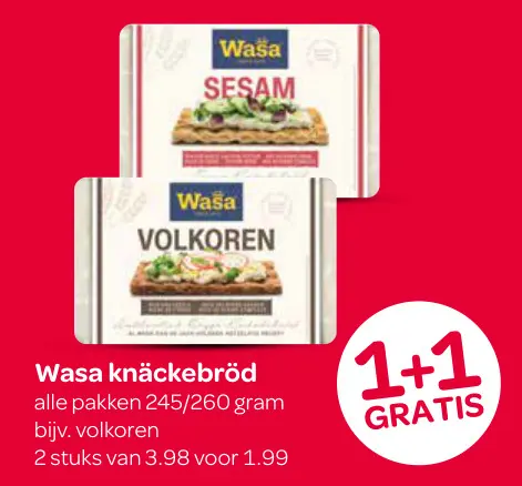 Aanbieding: knäckebröd