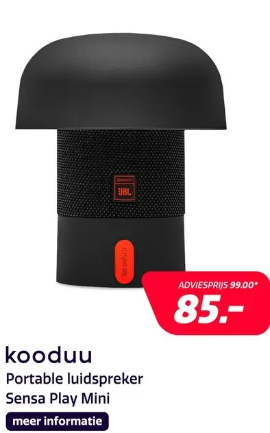 Aanbieding: Kooduu Sensa Play Mini - Anthracite