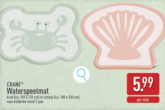 Promotie: Waterspeelmat