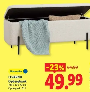 Aanbieding: Opbergbank
