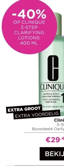 Aanbieding: 3-Step Clarifying Lotions