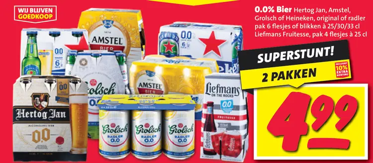 Aanbieding: 0.0% Bier