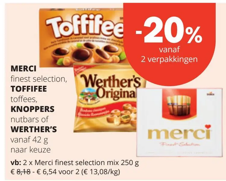 Aanbieding: Diverse chocolade