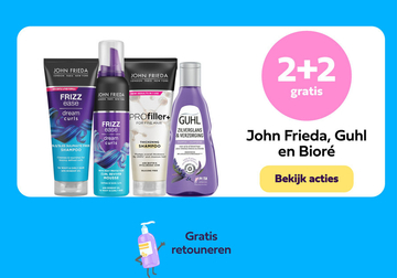 Aanbieding: John Frieda, Guhl en Bioré