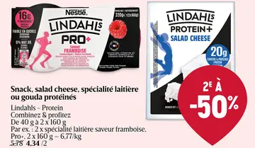 Offre: Snack, salad cheese, spécialité laitière ou g