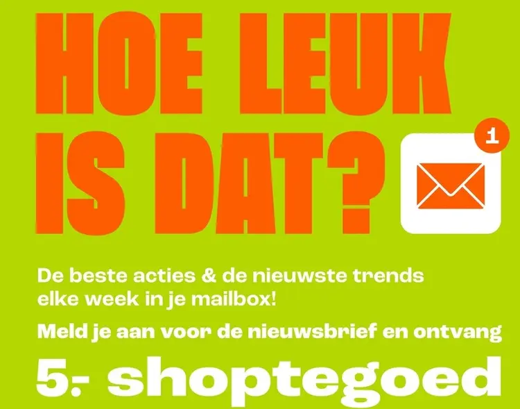 Promotie: Shop credit