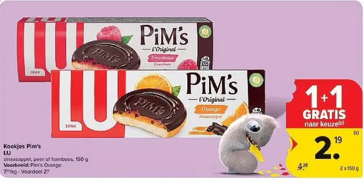 Promotie: Koekjes Pim's