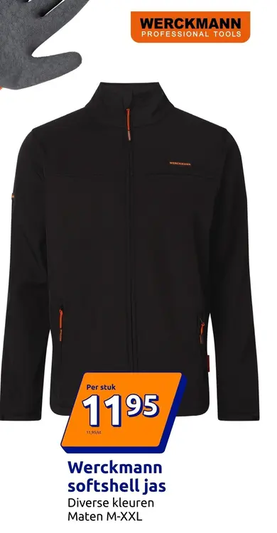 Aanbieding: Werckmann softshell jas