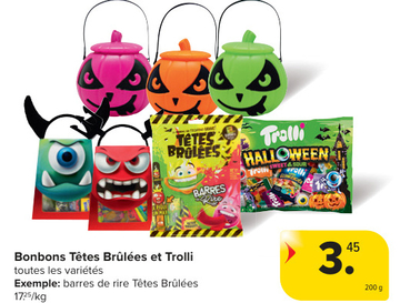 Offre: barres de rire Têtes Brûlées