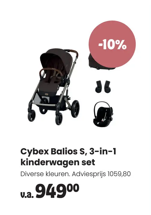 Aanbieding: Cybex Balios S, 3-in-1 kinderwagen set