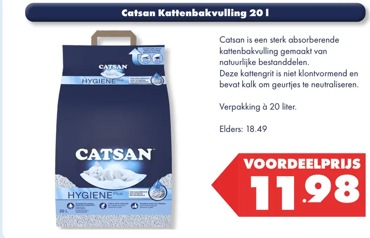 Aanbieding: Kattenbakvulling