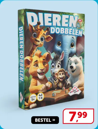 Promotie: Dieren dobbelen