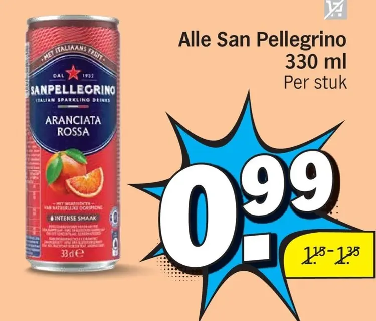 Aanbieding: San Pellegrino