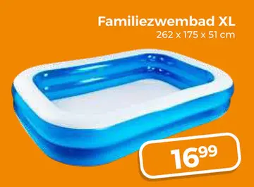 Aanbieding: Familiezwembad XL