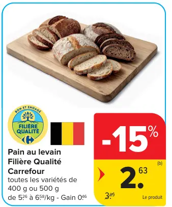 Offre: Pain au levain