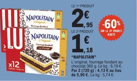 Offre: Napolitain