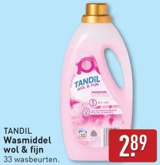 Aanbieding: Wasmiddel wol & fijn