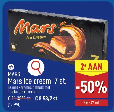 Promotie: Mars ice cream