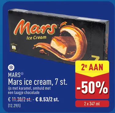 Promotie: Mars ice cream
