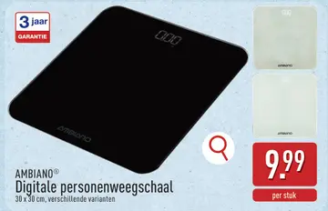 Aanbieding: Digitale personenweegschaal