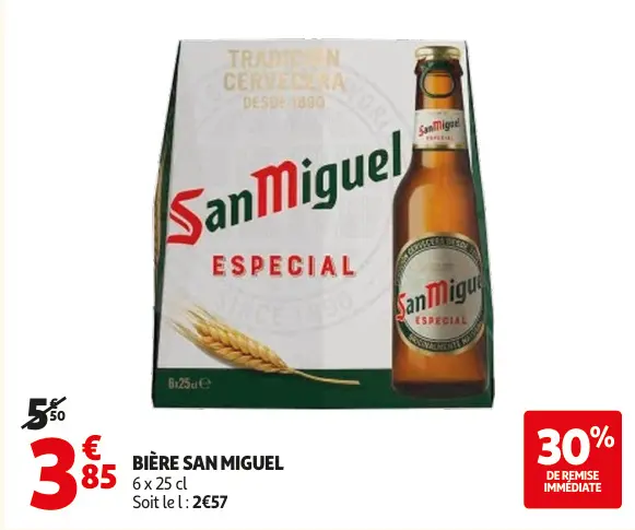 Offre: Bière San Miguel