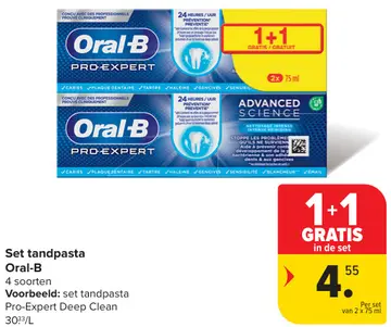 Aanbieding: Set tandpasta