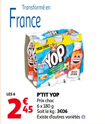 Promotie: P'tit yop