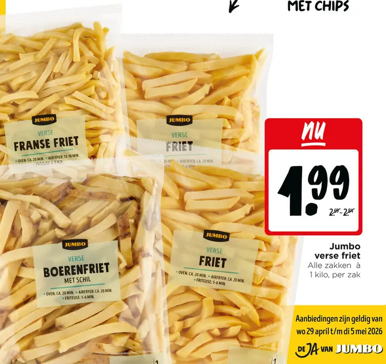 Aanbieding: Verse friet