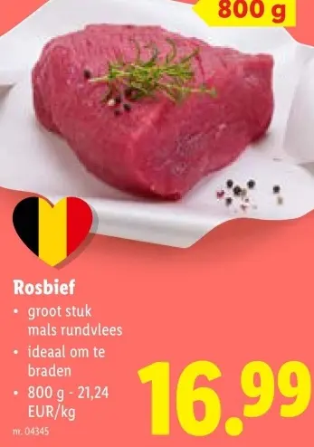 Aanbieding: Rosbief