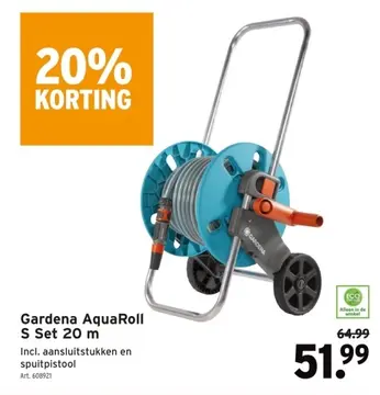 Aanbieding: Gardena AquaRoll S Set