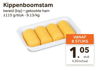 Promotie: Kippenboomstam