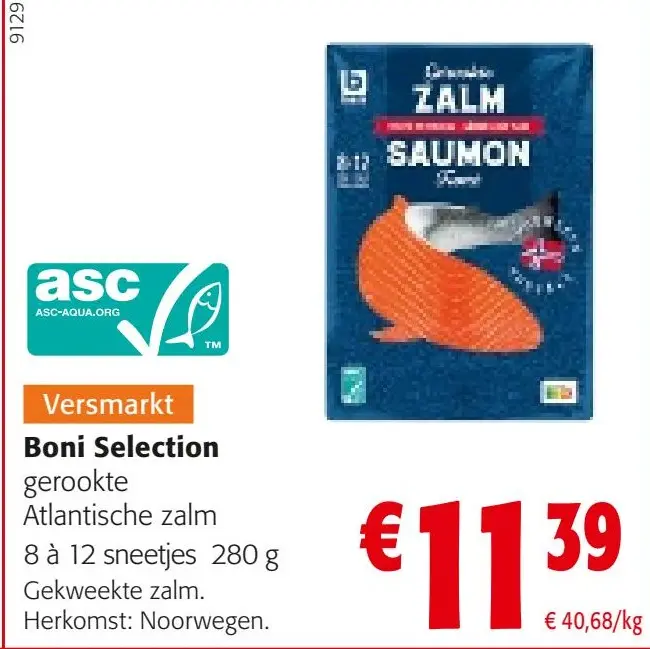 Aanbieding: Gerookte Atlantische zalm