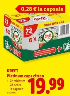 Offre: Platinum caps citron