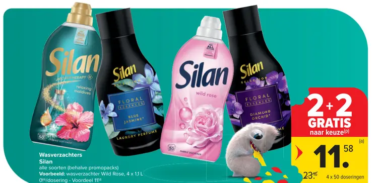 Promotie: Wasverzachters Silan