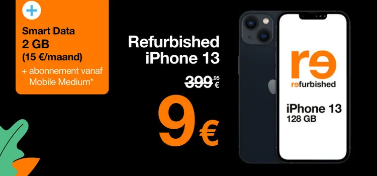 Promotie: Refurbished iPhone 13