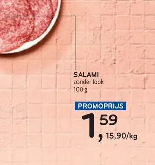Promotie: Salami