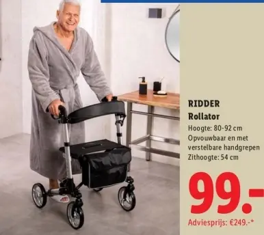 Aanbieding: Rollator