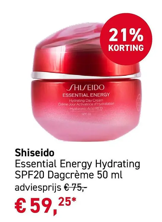 Aanbieding: Essential Energy Hydrating SPF20 Dagcrème