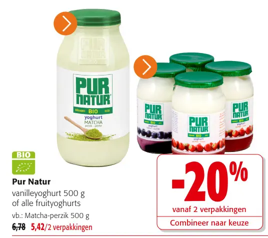 Promotie: vanilleyoghurt