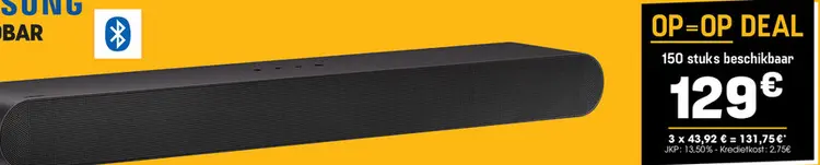 Promotie: Soundbar
