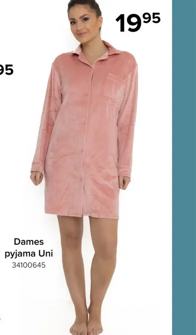 Promotie: Dames pyjama Uni