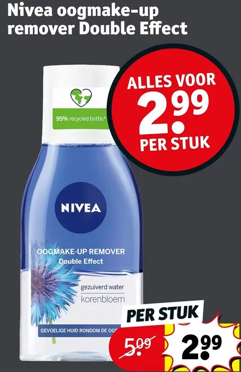 Promotie: Oogmake-up remover Double Effect