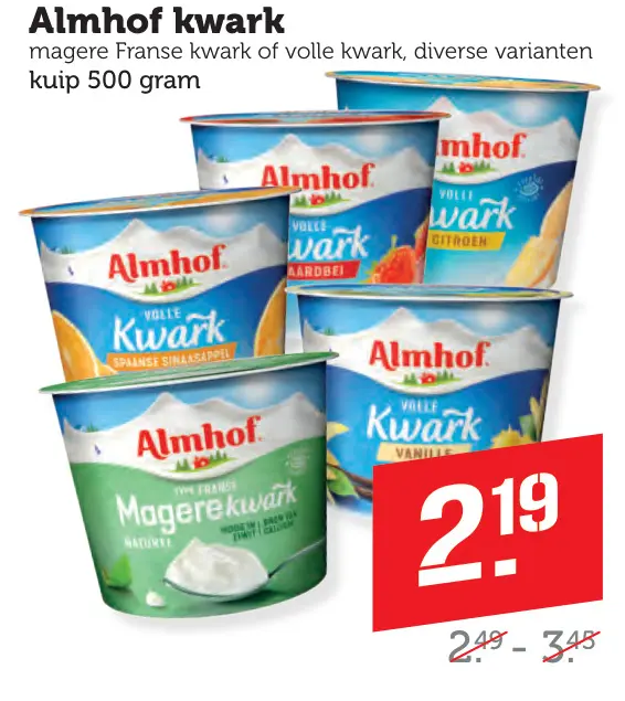Aanbieding: Kwark