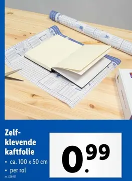 Aanbieding: Zelfklevende kaftfolie
