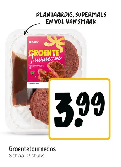 Aanbieding: Groentetournedos
