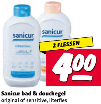 Aanbieding: Bad & douchegel