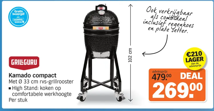 Aanbieding: Kamado compact