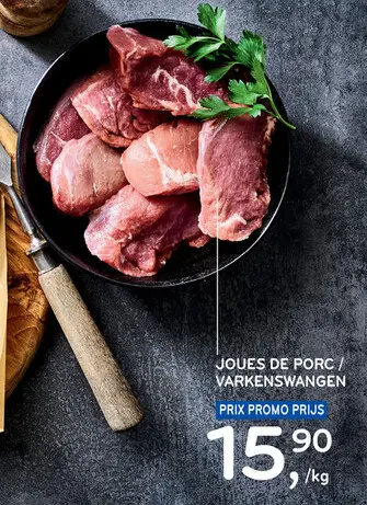 Offre: Joues de porc / Varkenswangen