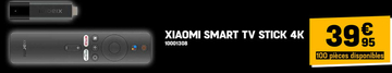 Offre: XIAOMI SMART TV STICK 4K 10001308