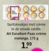 Aanbieding: Spritskoekjes met crème in de smaak vanille